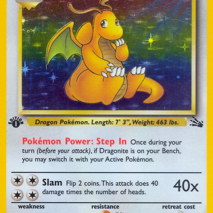 Dragonite (4/62) [Fossil 1st Edition]