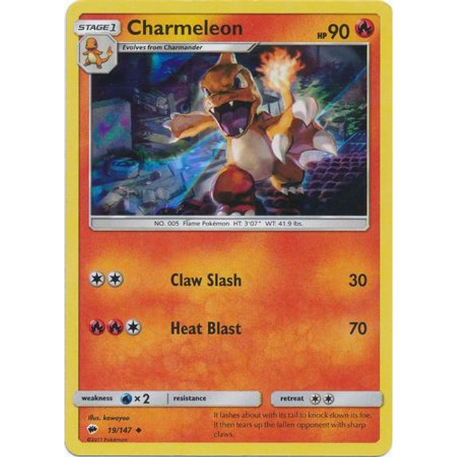 Charmeleon (19/147) (Premium Collection Promo) [Sun & Moon: Burning Shadows]