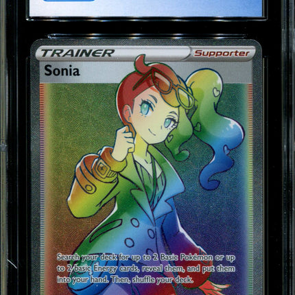 Sonia - 203/192 - CGC 7.5 - Rebel Clash - Hyper Rare - Pokemon - 91345