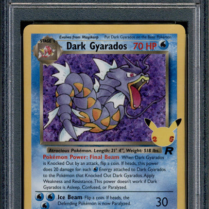 Dark Gyarados - 8/82 - PSA 10 - Holo - Celebrations - Pokemon - 68777