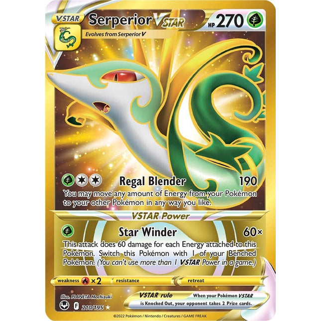 Serperior VSTAR (210/195) [Sword & Shield: Silver Tempest]