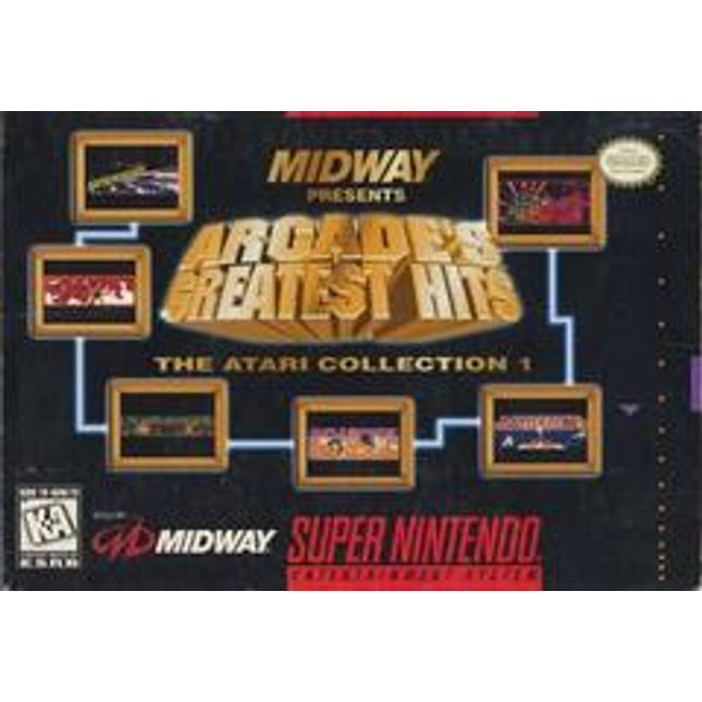 Arcade's Greatest Hits Atari Collection 1 - Super Nintendo