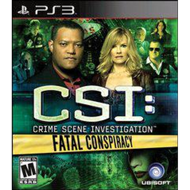 CSI: Fatal Conspiracy - Playstation 3