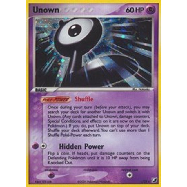 Unown (L) (L/28) [EX: Unseen Forces]