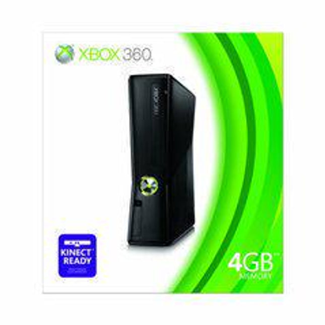 Xbox 360 Slim Console 4GB - Xbox 360