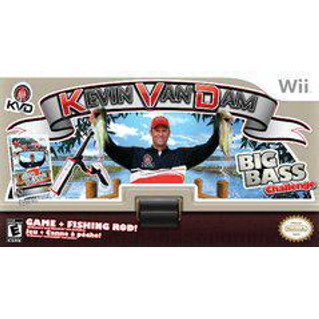 Kevin VanDam's Big Bass Challenge (Game & Fishing Rod) - Wii