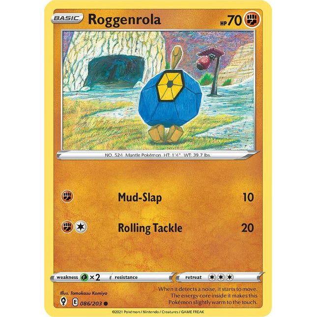 Roggenrola (086/203) [Sword & Shield: Evolving Skies]