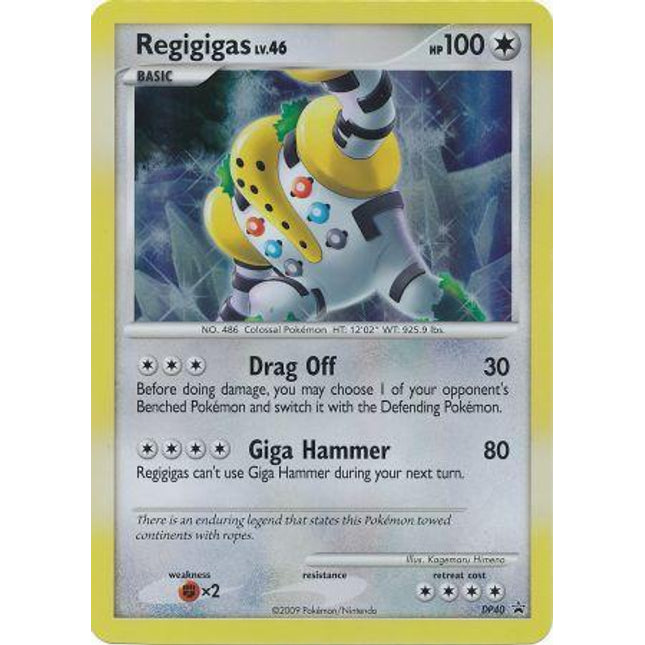 Regigigas (DP40) (Jumbo Card) [Diamond & Pearl: Black Star Promos]