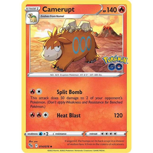 Camerupt (014/078) [Pokémon GO]