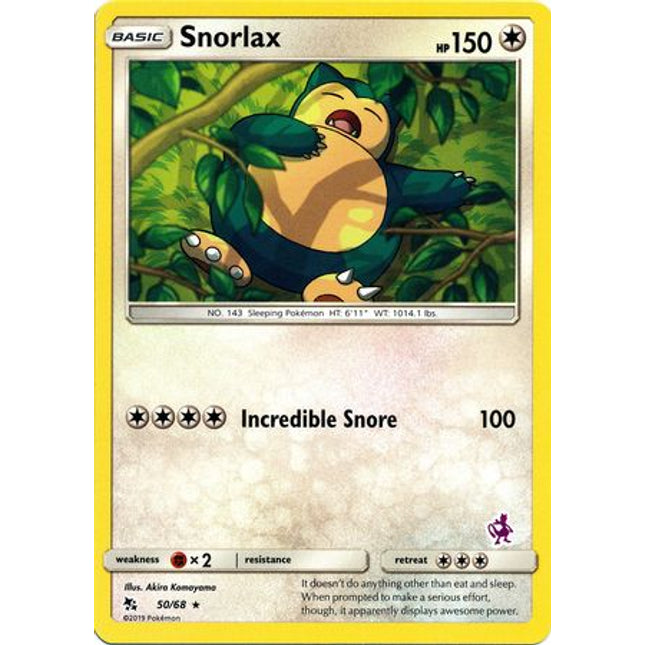 Snorlax (50/68) (Mewtwo Deck) [Battle Academy 2020]