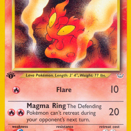 Slugma (53/64) [Neo Revelation 1st Edition]