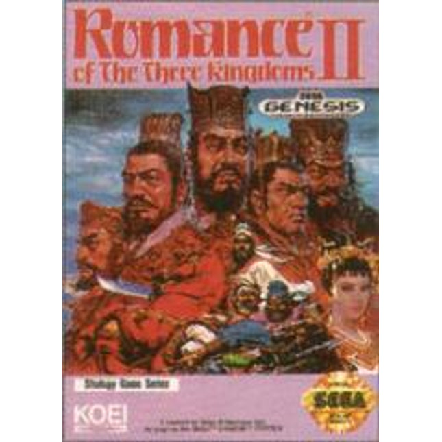Romance of the Three Kingdoms II - Sega Genesis