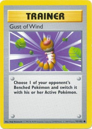 Gust of Wind (93/102) [Base Set (Shadowless)]