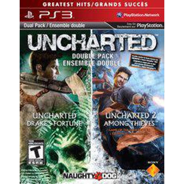 Uncharted & Uncharted 2 Dual Pack - Playstation 3
