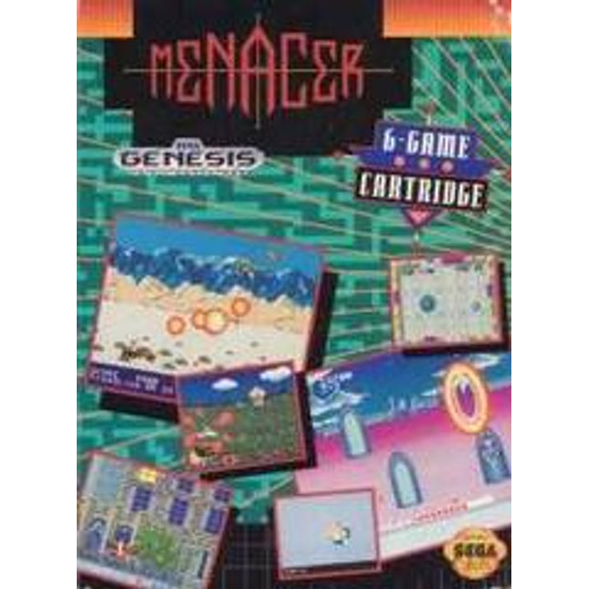 Menacer: 6-Game Cartridge - Sega Genesis