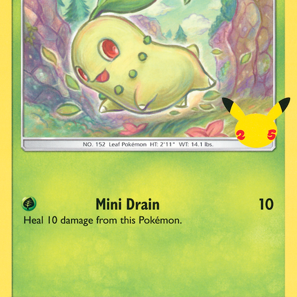 Chikorita (2/25) [McDonald's 25th Anniversary]