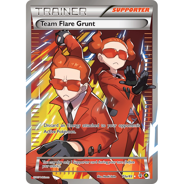 Team Flare Grunt (73a/83) [Alternate Art Promos]