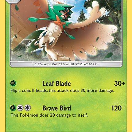 Decidueye [SM Black Star Promos]