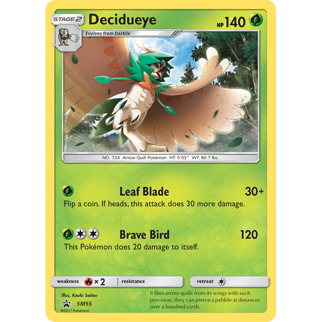 Decidueye [SM Black Star Promos]