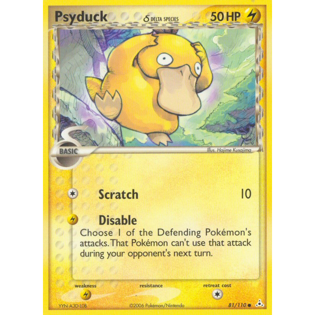 Psyduck (81/110) (Delta Species) [EX: Holon Phantoms]