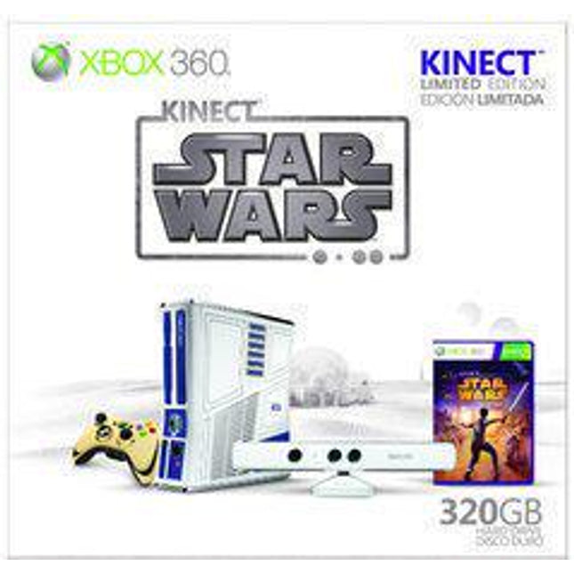 Xbox 360 Console Star Wars Kinect Bundle - Xbox 360