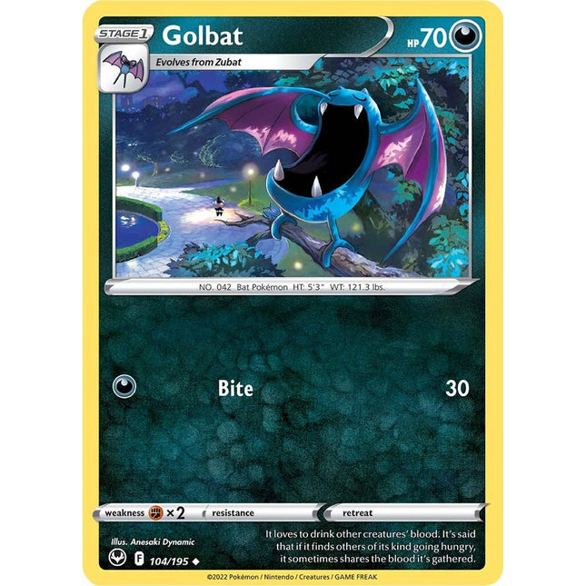 Golbat (104/195) [Sword & Shield: Silver Tempest]