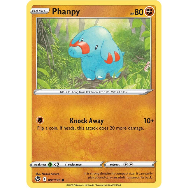 Phanpy (091/195) [Sword & Shield: Silver Tempest]