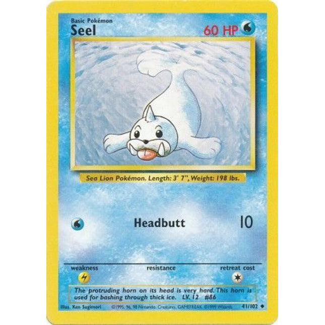 Seel (41/102) [Base Set]