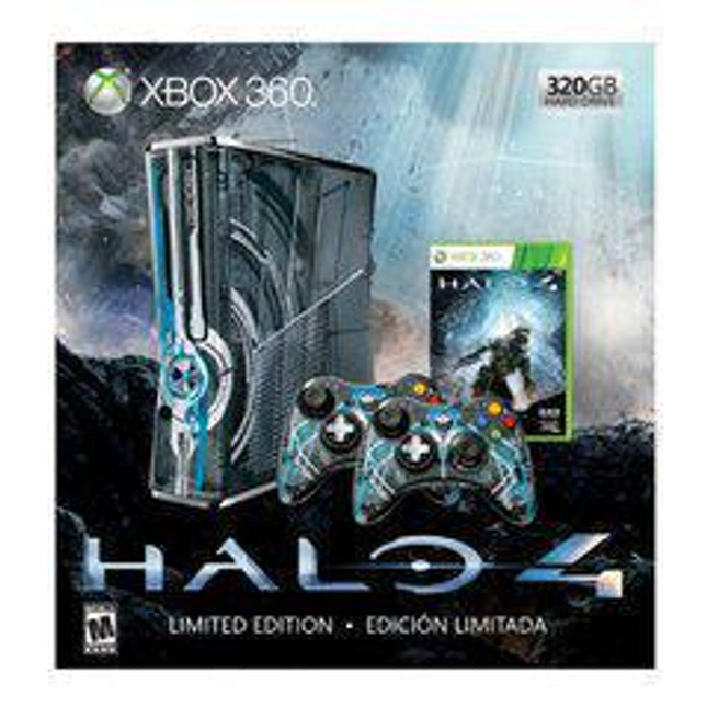 Halo 4 Limited Edition 320GB Blue Console - Xbox 360