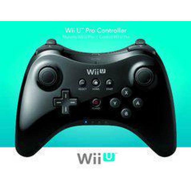 Wii U Pro Controller Black - Wii U