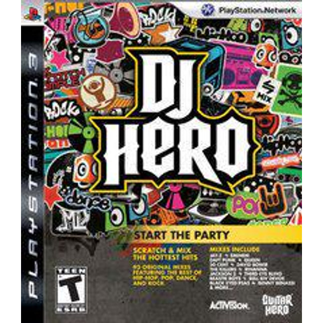 DJ Hero (game only) - Playstation 3