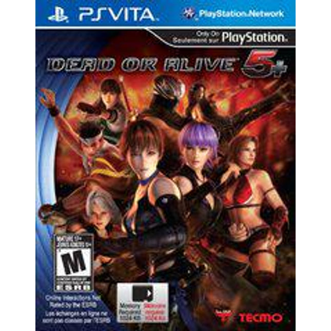 Dead or Alive 5 Plus - Playstation Vita