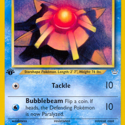 Staryu (56/64) [Neo Revelation 1st Edition]