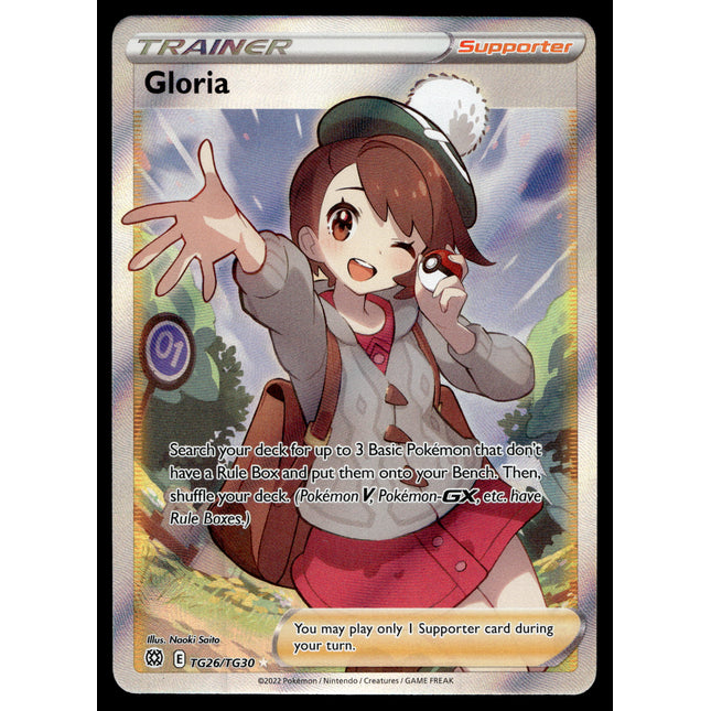 Gloria - TG26/TG30 - NM - Full Art - Brilliant Stars - Pokemon - C3-42