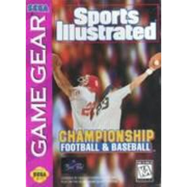 Sports Illustrated Championship Football & Baseball - Sega Game Gear