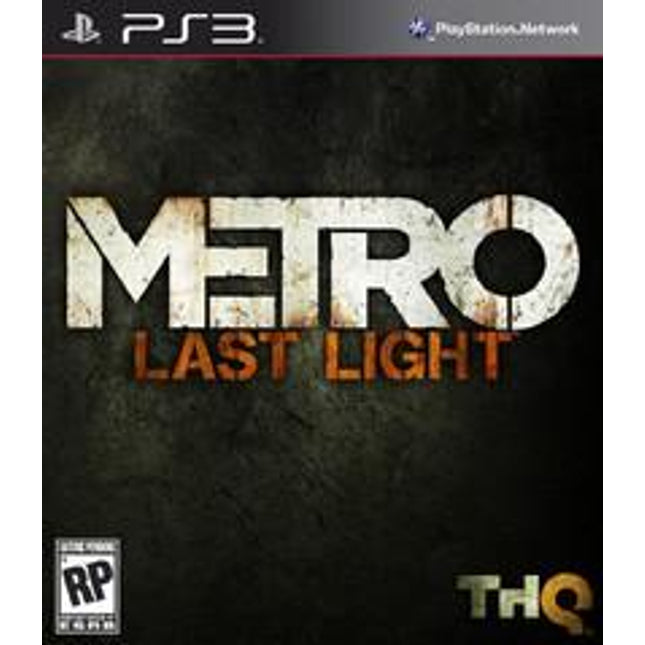 Metro: Last Light - Playstation 3