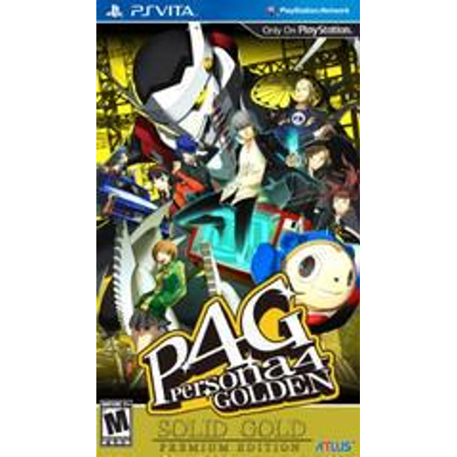 Persona 4 Golden [Solid Gold Premium Edition] - Playstation Vita