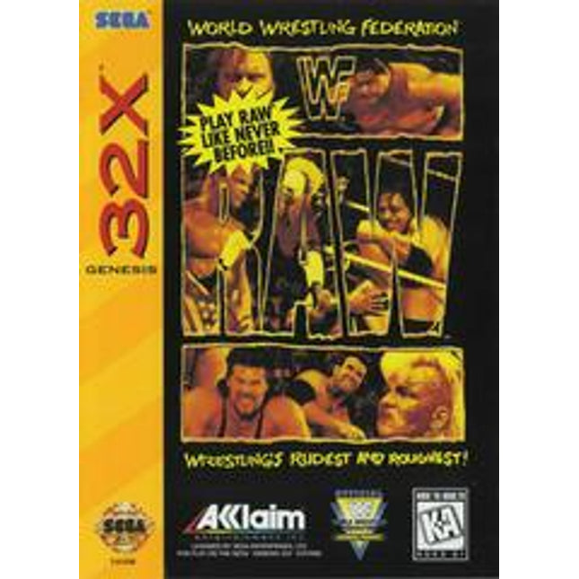 WWF Raw - Sega 32X