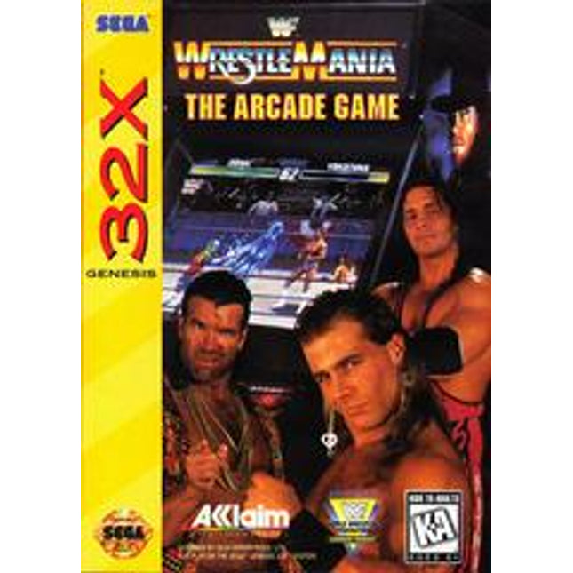 WWF Wrestlemania: Arcade Game - Sega 32X