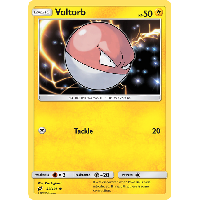 Voltorb (38/181) [Sun & Moon: Team Up]