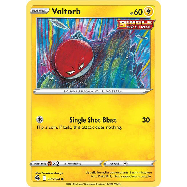 Voltorb (087/264) [Sword & Shield: Fusion Strike]