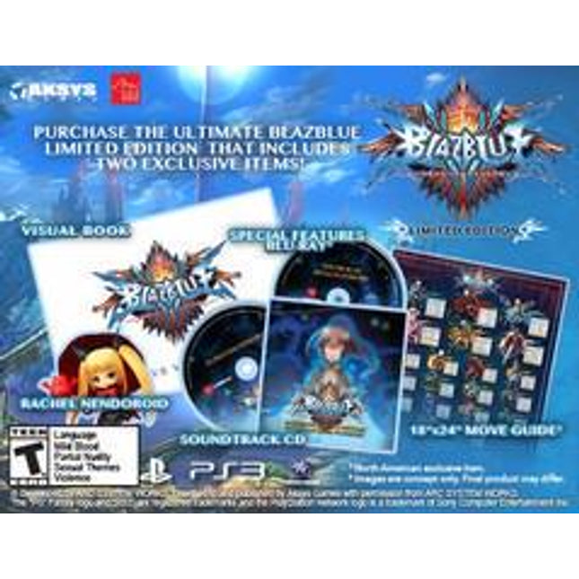 BlazBlue: Chrono Phantasma [Limited Edition] - Playstation 3