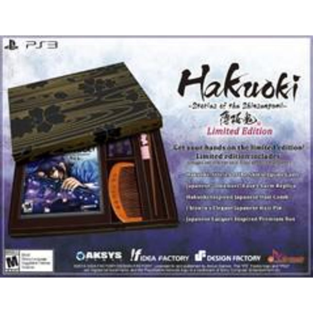 Hakuoki: Stories of the Shinsengumi [Limited Edition] - Playstation 3