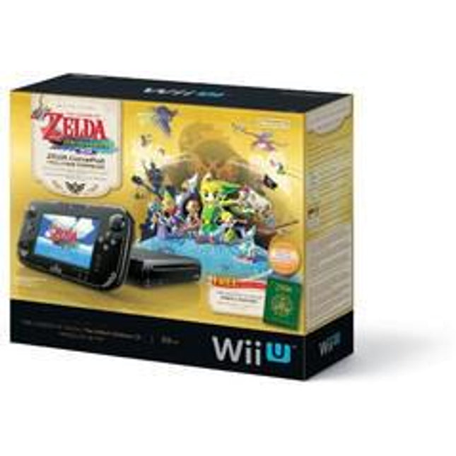 Wii U Console Deluxe: Zelda Wind Waker Edition - Wii U
