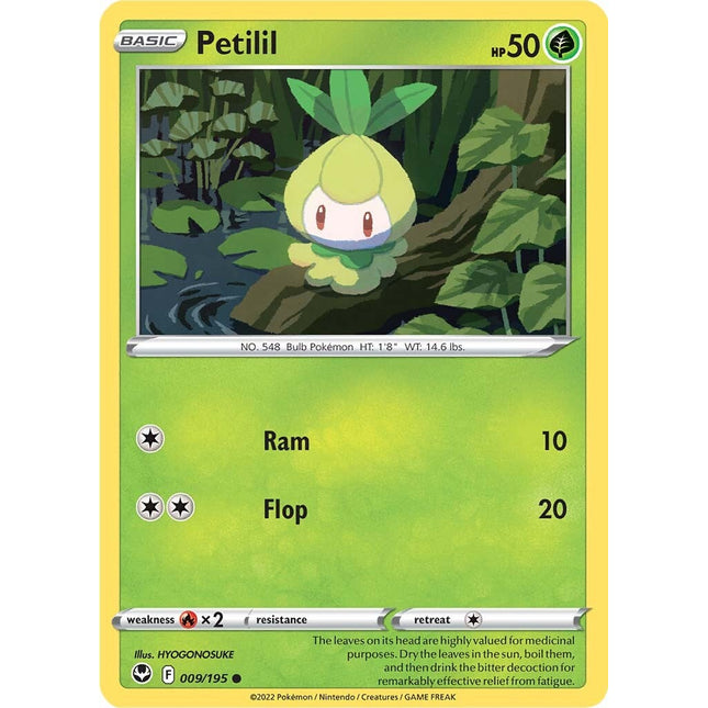Petilil (009/195) [Sword & Shield: Silver Tempest]