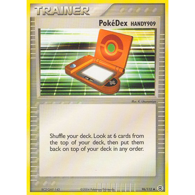 PokeDex HANDY909 (96/112) [EX: FireRed & LeafGreen]