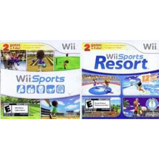Wii Sports & Wii Sports Resort - Wii
