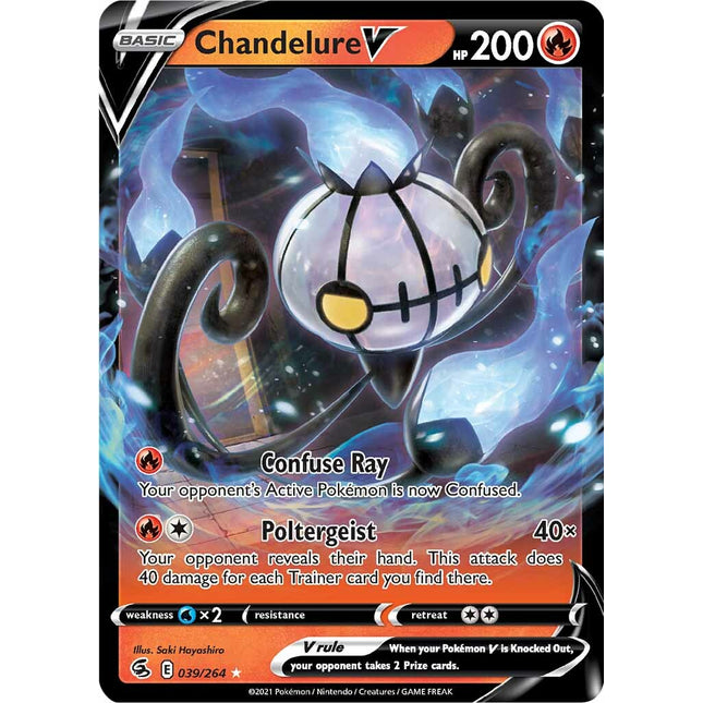 Chandelure V (039/264) [Sword & Shield: Fusion Strike]