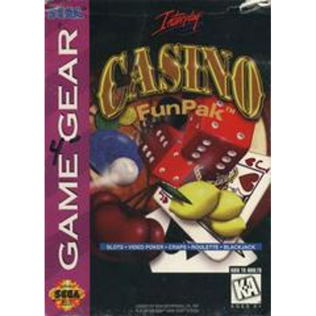Casino Fun Pak - Sega Game Gear
