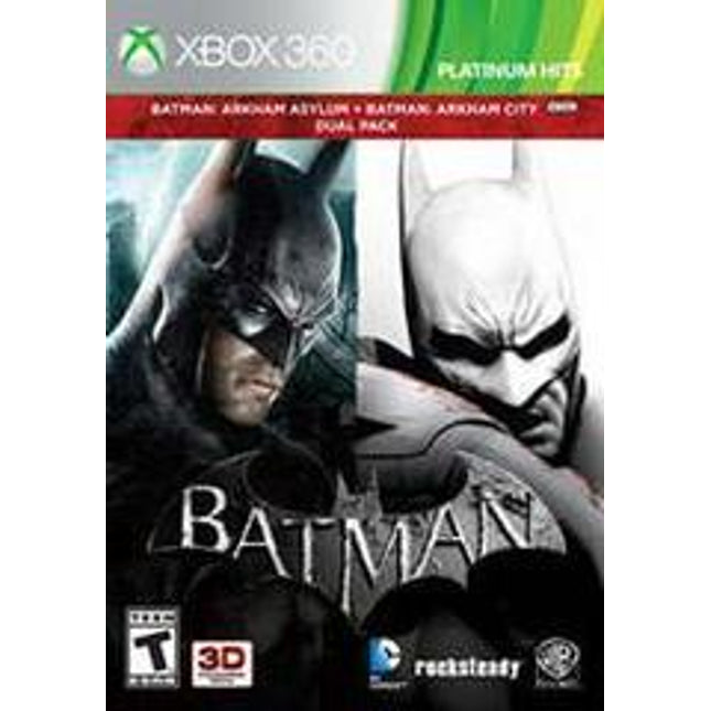 Batman: Arkham Asylum and Batman: Arkham City Dual Pack - Xbox 360